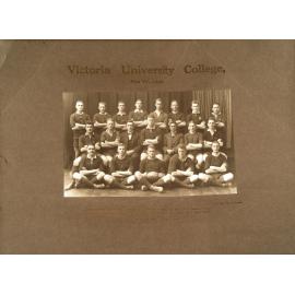 Victoria University College, First XV., 1925