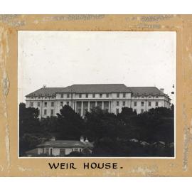Northern view of Weir House