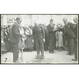 Lord Bledisloe Plants a Pohutukawa (3/3)