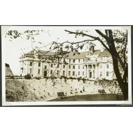 Weir House from afar