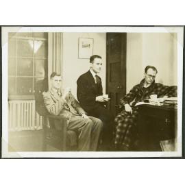 Supper Time! H. Whitworth, S. Odell, I. Campbell.