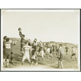 North v. South 1935 - line-out