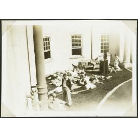 Sunbathing, Weir House