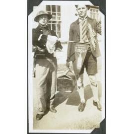 Weir residents pose for the camera