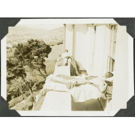 Sunbathing at Weir House