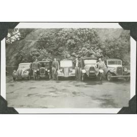 Proud owners with their cars