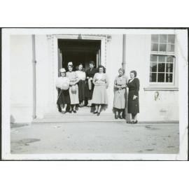 Miss Hurly and Mrs. Napp are on the right