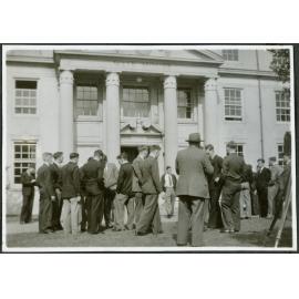 The array of fine clothes is magnificent when Weir has its photograph taken