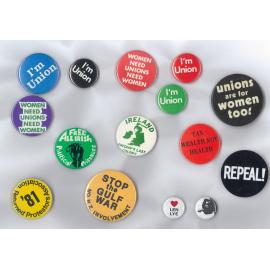 Collection of Badges from Therese O'Connell