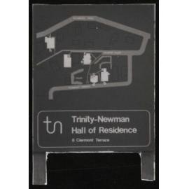 Sign for the Trinity-Newman Hall of Residence