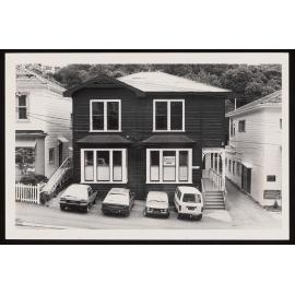 Temporary marae building on Kelburn Parade