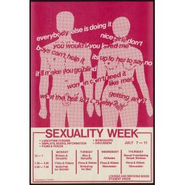 Sexuality Week July 7-11, 1979