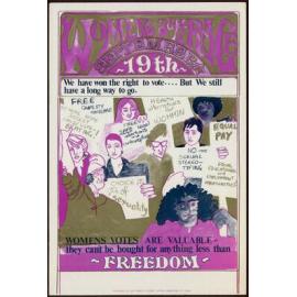 Womens Suffrage September 19th