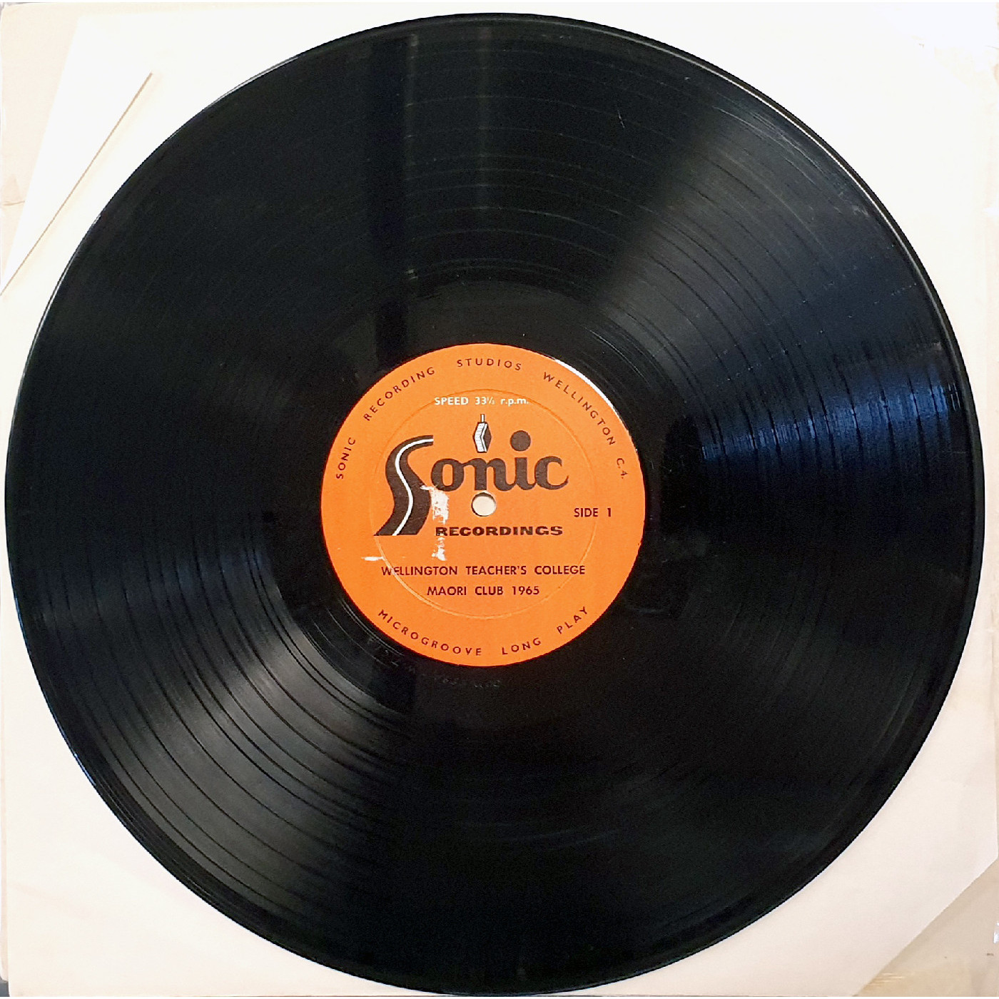 Wellington Teachers' College Maori Club 1965 Side One