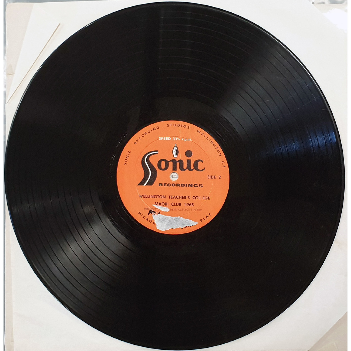 Wellington Teachers' College Maori Club 1965 Side Two