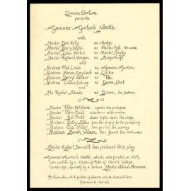 Gammer Gurton's Needle