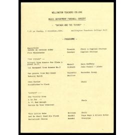 Music Department Farwell Concert "Arthur and the Tutors"