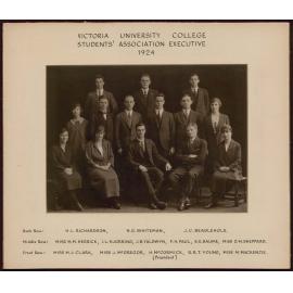Victoria University of Wellington Students' Association Executive 1924