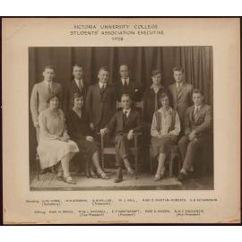 Victoria University of Wellington Students' Association Executive 1928