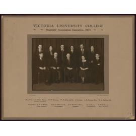 Victoria University of Wellington Students' Association Executive 1935