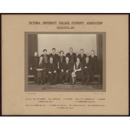 Victoria University of Wellington Students' Association Executive 1936