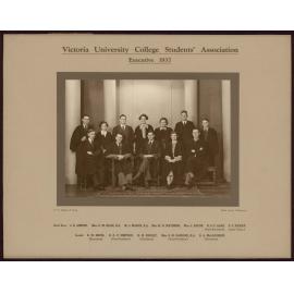 Victoria University of Wellington Students' Association Executive 1937