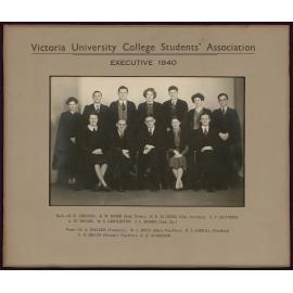 Victoria University of Wellington Students' Association Executive 1940