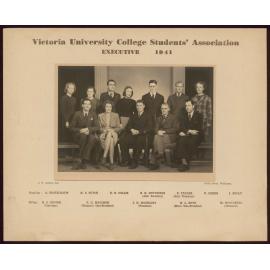 Victoria University of Wellington Students' Association Executive 1941