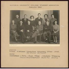 Victoria University of Wellington Students' Association Executive 1942