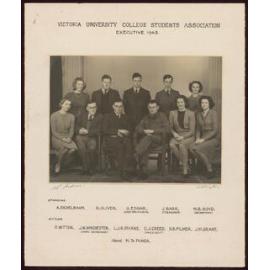 Victoria University of Wellington Students' Association Executive 1943