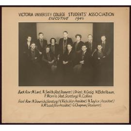 Victoria University of Wellington Students' Association Executive 1946