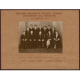 Victoria University of Wellington Students' Association Executive 1951-52