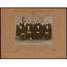 Victoria University of Wellington Students' Association Executive 1953-54