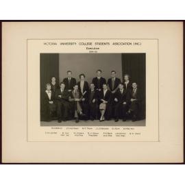 Victoria University of Wellington Students' Association Executive 1954-55