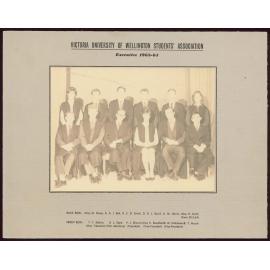Victoria University of Wellington Students' Association Executive 1963-64