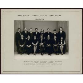 Victoria University of Wellington Students' Association Executive 1964-65