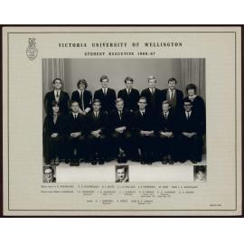 Victoria University of Wellington Students' Association Executive 1966-67