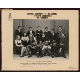 Victoria University of Wellington Students' Association Executive 1969