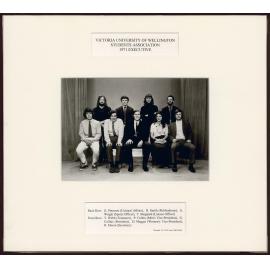 Victoria University of Wellington Students' Association Executive 1971
