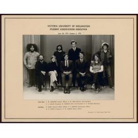 Victoria University of Wellington Students' Association Executive 1972 (June 30 - October 5)