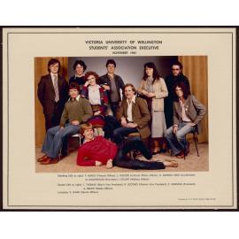 Victoria University of Wellington Students' Association Executive 1980