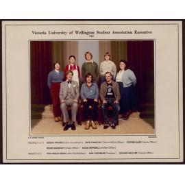 Victoria University of Wellington Students' Association Executive 1982