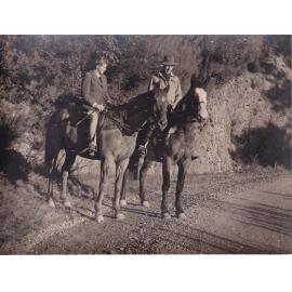 James Bertram with Ming and Maria on Silverstream Hill
