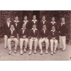 Waitaki second eleven with James Bertram as captain