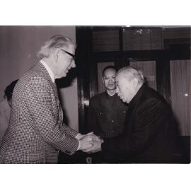 James Bertram at reception by Zhu Xue-fan