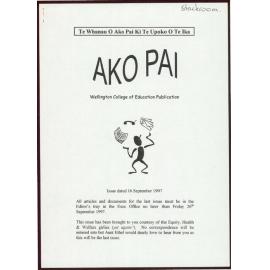 Ako Pai. 1997 September 16