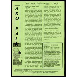 Ako Pai. 1995 November 2