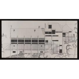 Sketch of the Recreation Centre Extensions