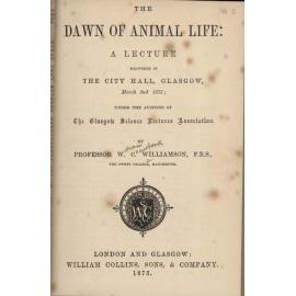 The dawn of animal life: a lecture