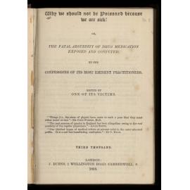Why we should not be poisoned because we are sick!